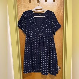 Madewell Deep-V Dress